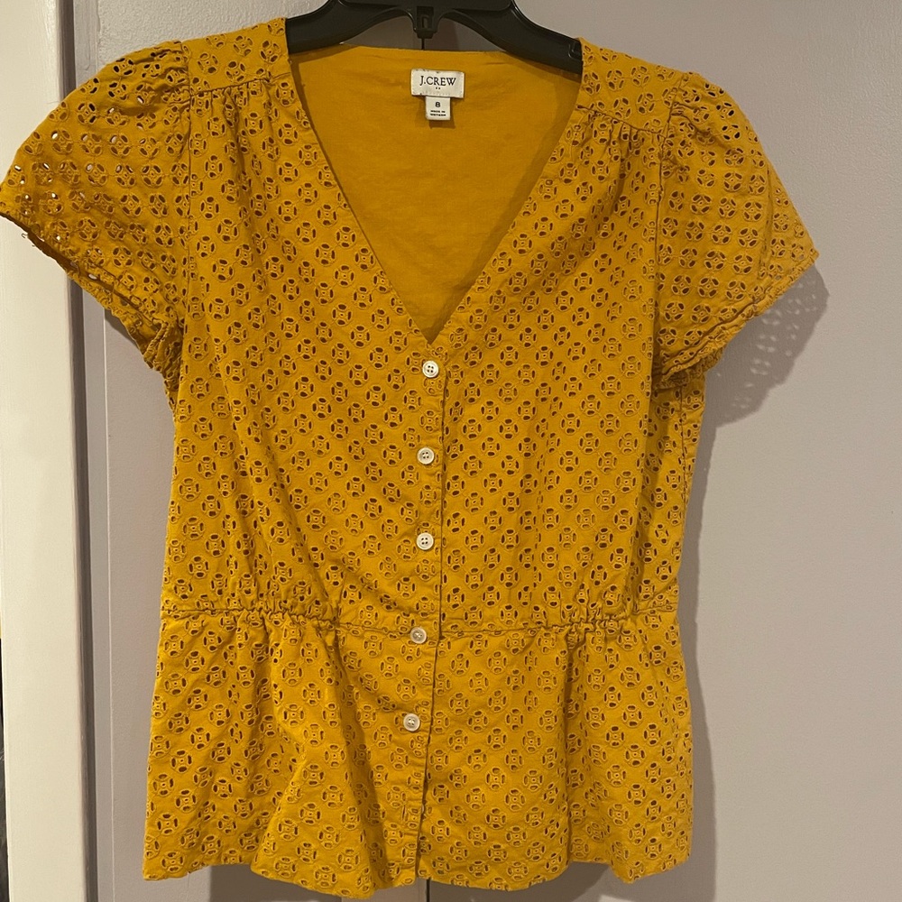 Short Sleeve J. Crew top
